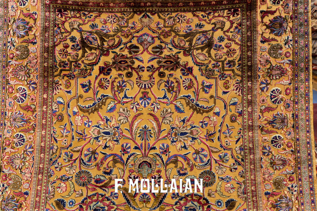 Kashan Souf Antique Riliev n°:650667